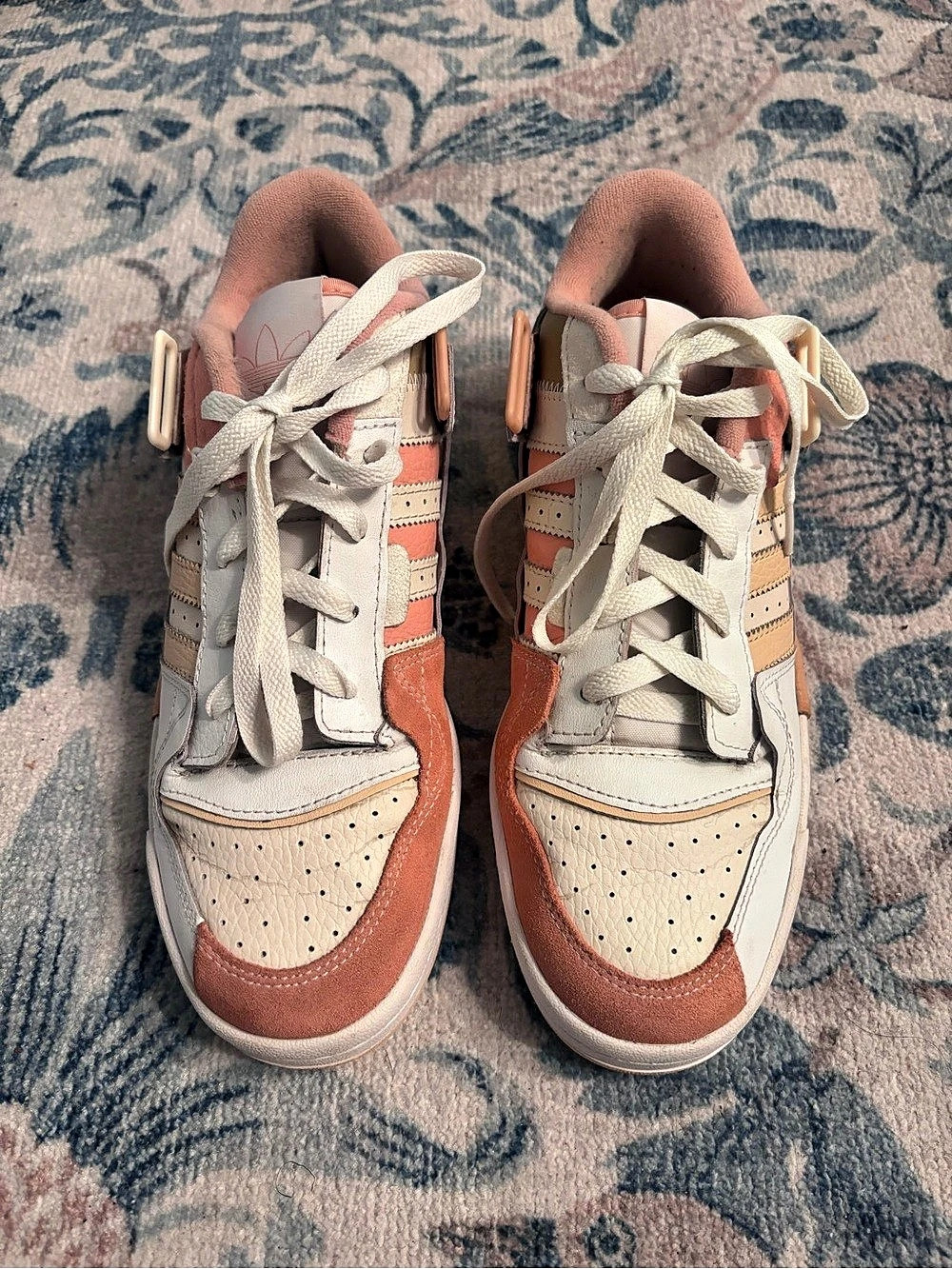 adidas Forum Low CL Wonder White Impact Orange Sneakers
